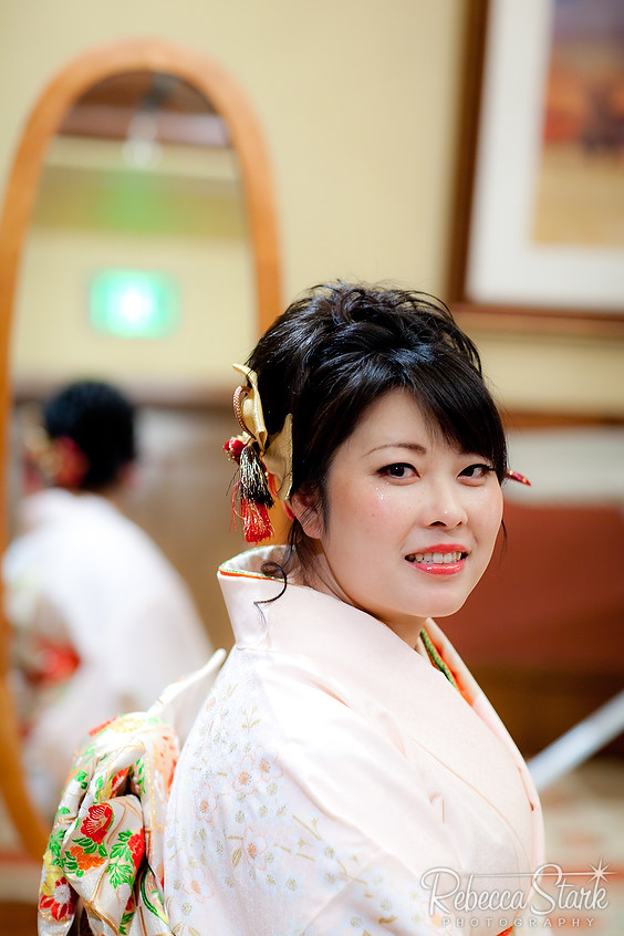 pink kimono