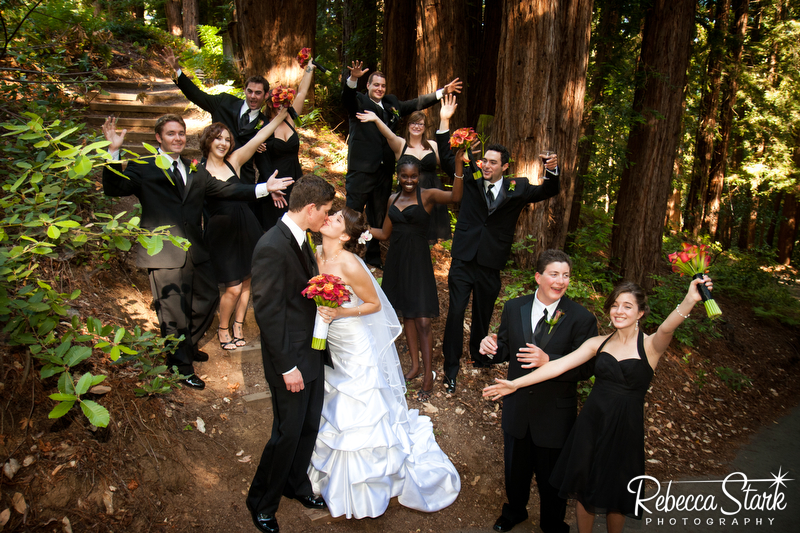 wedding in the forest