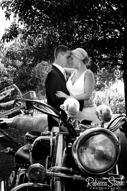 wedding motorcycle