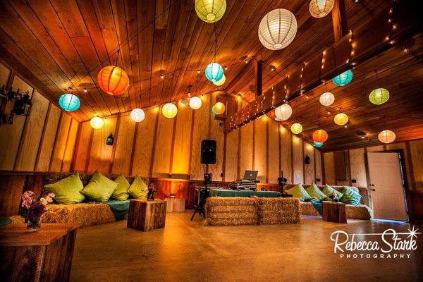 Barn decor by Eventscapes, Ltd.
