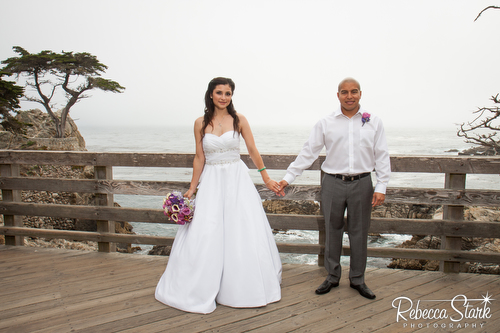 wedding at Lone Cypress