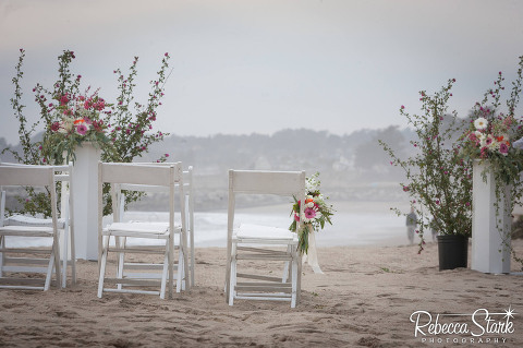 pretty flowers for the alter area