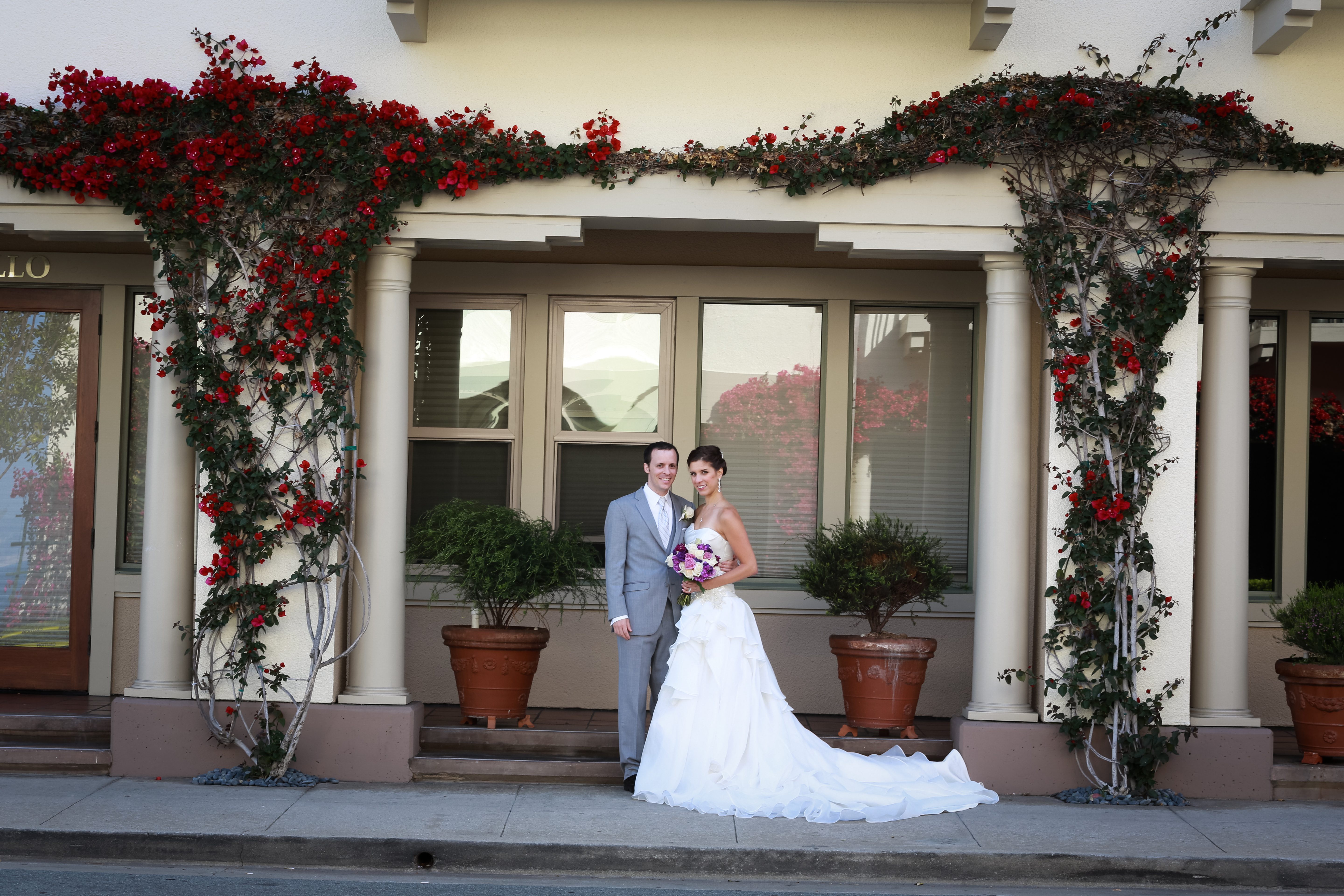 Monterey Plaza Hotel wedding