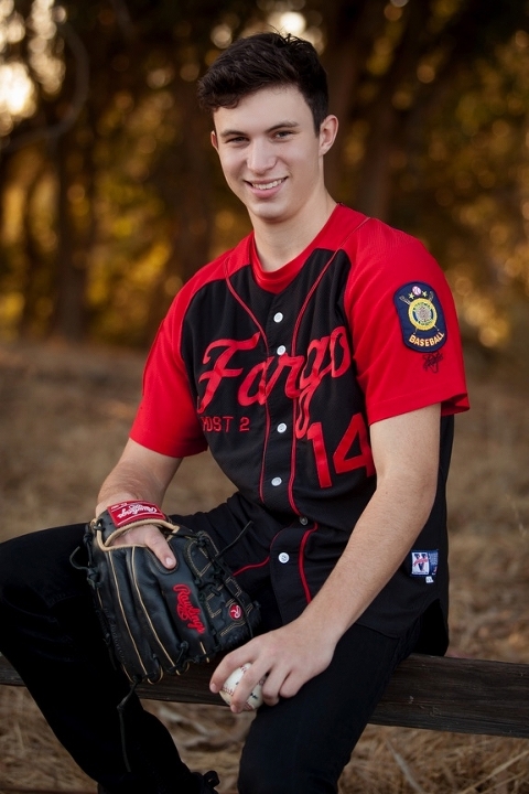 varsity senior portrait